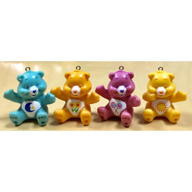 CareBears(ケアベア)のケアベア☆新品☆フィギュア☆4体セット☆チャーム☆キーホルダー☆ストラップ☆⑦ エンタメ/ホビーのおもちゃ/ぬいぐるみ(キャラクターグッズ)の商品写真