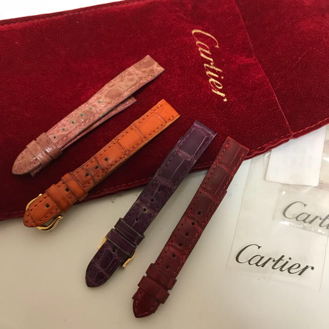 Cartier(カルティエ)のカルティエ★時計 革ベルト レディースのファッション小物(腕時計)の商品写真