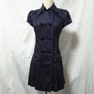 バーバリーブルーレーベル トレンチ風 ワンピース