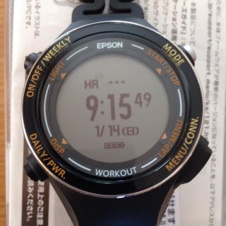 エプソン(EPSON)のEpson Wristable GPS 心拍計付 Running Watch(その他)