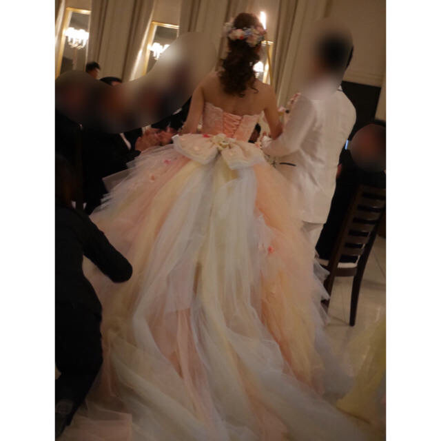 にこにこにこるさん専用yns wedding カラードレス レディースのフォーマル/ドレス(ウェディングドレス)の商品写真