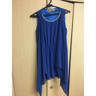セシルマクビー(CECIL McBEE)のセシルマクビー  ドレス （ブルー）(その他ドレス)