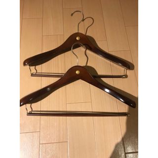 ♡ブルックスブラザーズ 木製ハンガー