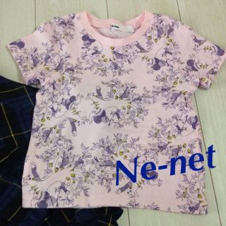 アチャチュムムチャチャ(AHCAHCUM.muchacha)の美品【Ne-net 100 110 動物柄 Tシャツ】(その他)