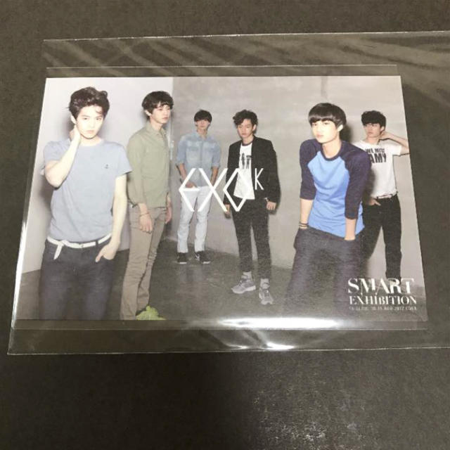 EXO-K SMART EXHIBITION 会場限定 配布 ポストカードCD