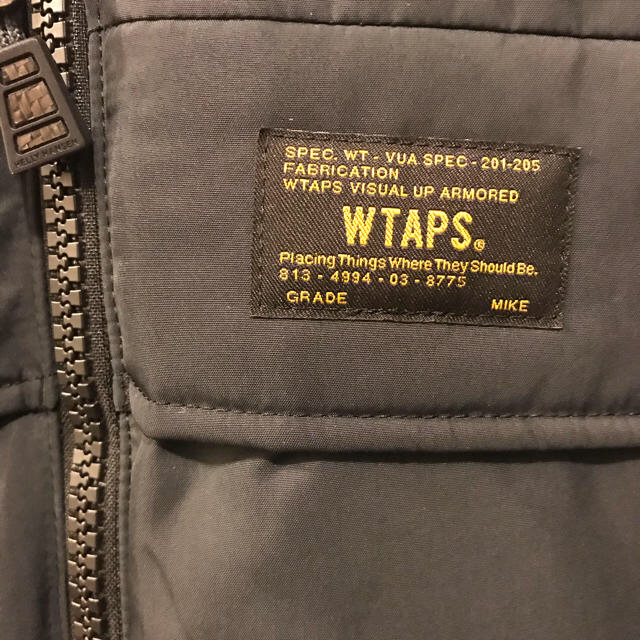 W)taps(ダブルタップス)のM試着程度2016AW WTAPS × HELLY HANSEN ヘリーハンセン メンズのジャケット/アウター(ダウンジャケット)の商品写真