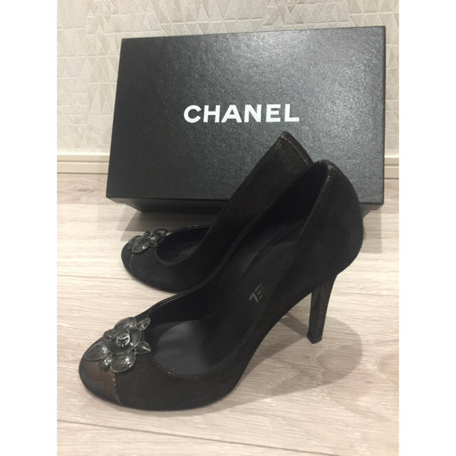 CHANEL(シャネル)のシャネル ココマックハイヒール 37.5 レディースの靴/シューズ(ハイヒール/パンプス)の商品写真