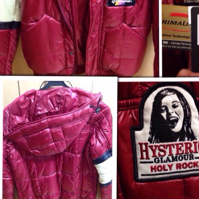 HYSTERIC GLAMOUR(ヒステリックグラマー)の新品ヒステリックグラマープリマロフトJP レディースのジャケット/アウター(ダウンジャケット)の商品写真