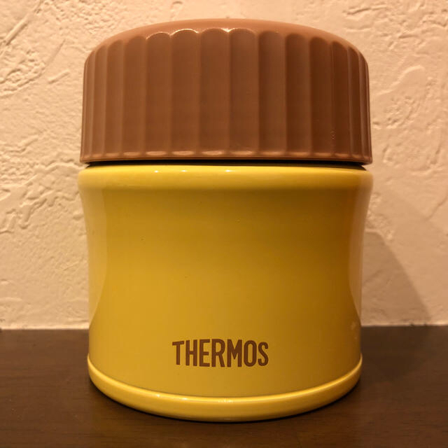 THERMOS(サーモス)のサーモス真空断熱フードコンテナー イエロー インテリア/住まい/日用品のキッチン/食器(弁当用品)の商品写真