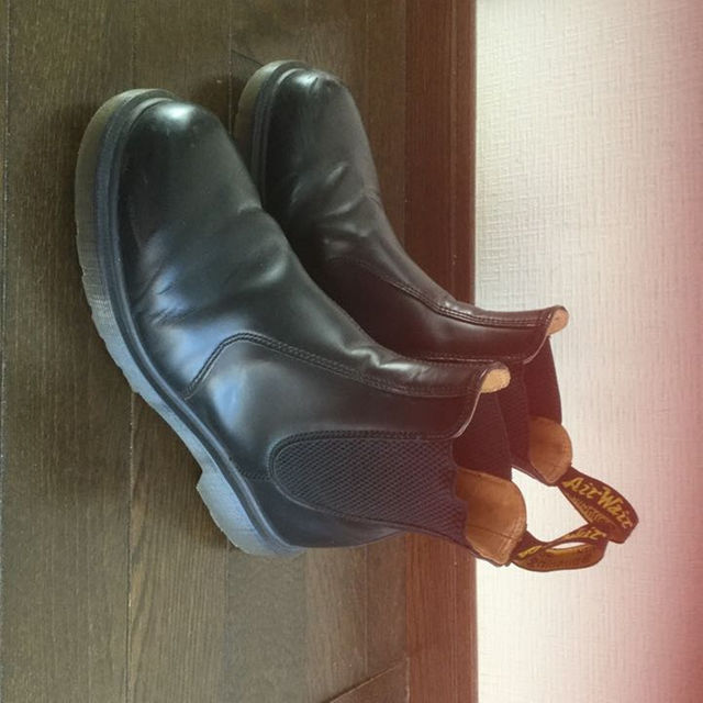 Dr.Martens(ドクターマーチン)のドクターマーチン 黒サイドゴアブーツ レディースの靴/シューズ(ブーツ)の商品写真