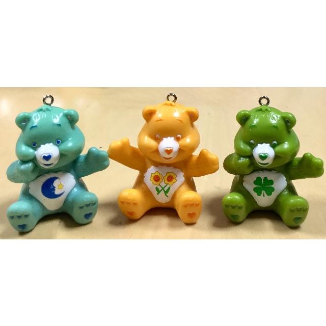 CareBears(ケアベア)のケアベア☆新品☆フィギュア☆3体セット☆チャーム☆キーホルダー☆ストラップ☆⑥ エンタメ/ホビーのおもちゃ/ぬいぐるみ(キャラクターグッズ)の商品写真