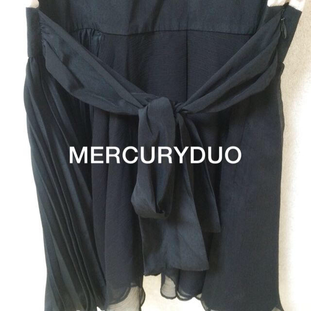 MERCURYDUO(マーキュリーデュオ)のMERCURYDUO/新品タグ付きワンピ レディースのワンピース(ミニワンピース)の商品写真