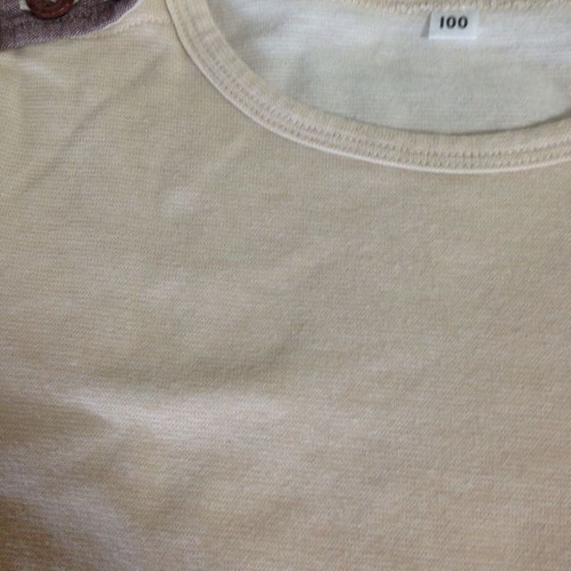 MUJI (無印良品)(ムジルシリョウヒン)の100㎝ 無印良品 Tシャツ キッズ/ベビー/マタニティのキッズ服男の子用(90cm~)(Tシャツ/カットソー)の商品写真