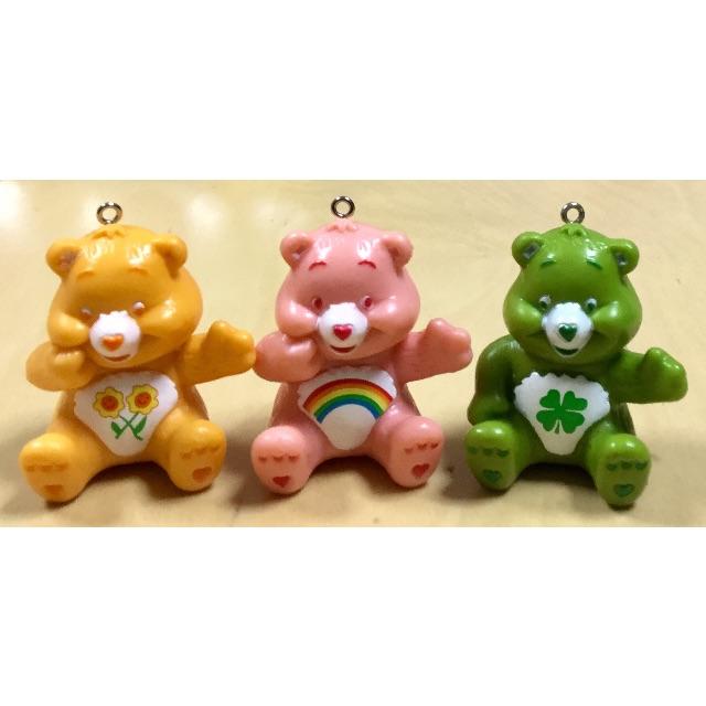 CareBears(ケアベア)のケアベア☆新品☆フィギュア☆3体セット☆チャーム☆キーホルダー☆ストラップ☆⑤ エンタメ/ホビーのおもちゃ/ぬいぐるみ(キャラクターグッズ)の商品写真