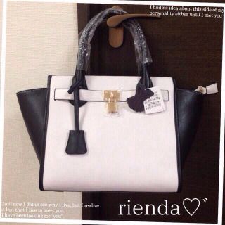 リエンダ(rienda)のrienda♡ﾞ復刻ノベルティバック(ハンドバッグ)