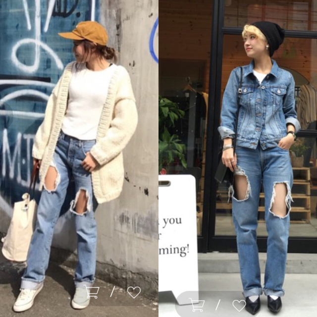 todayful LUCY's Denim 美品 25inc