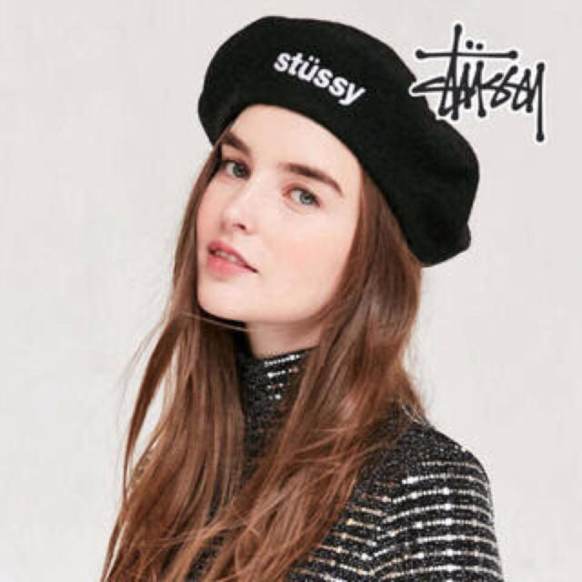 STUSSY(ステューシー)のStussy woman Elliot Beret ベレー帽 レディースの帽子(ハンチング/ベレー帽)の商品写真