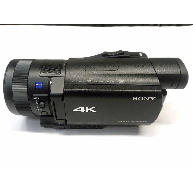 ソニー SONY ビデオカメラ FDR-AX100 4K 光学12倍 ブラック Handycam FDR-AX100 BC - 2