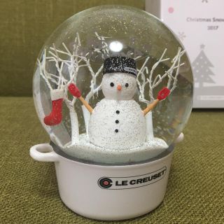 ルクルーゼ(LE CREUSET)の《非売品》ル・クルーゼ スノードーム(調理道具/製菓道具)