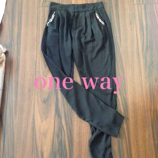 ワンウェイ(one*way)のone way ゆるてろ サルエルパンツ(サルエルパンツ)