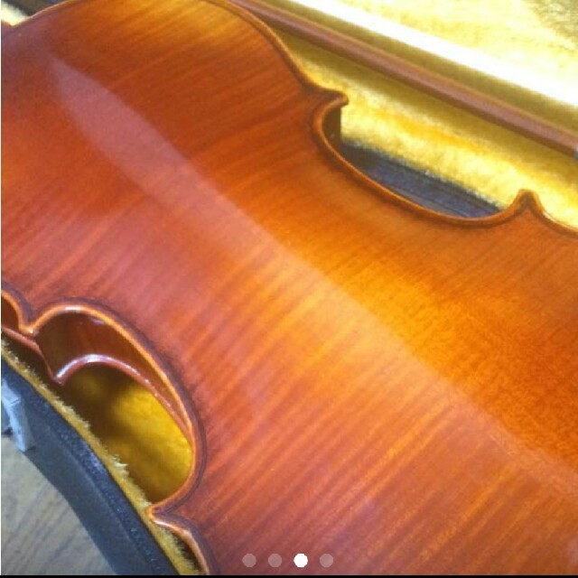 カールヘフナー ドイツ製バイオリンセット 720 証明ラベル有 4/4定価30万 楽器の弦楽器(ヴァイオリン)の商品写真