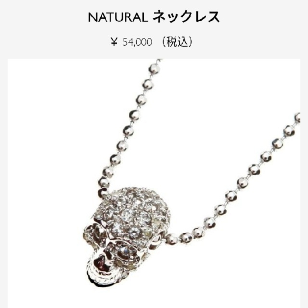 Justin Davis(ジャスティンデイビス)のJustin Davis naturalネックレス 美品 メンズのアクセサリー(ネックレス)の商品写真