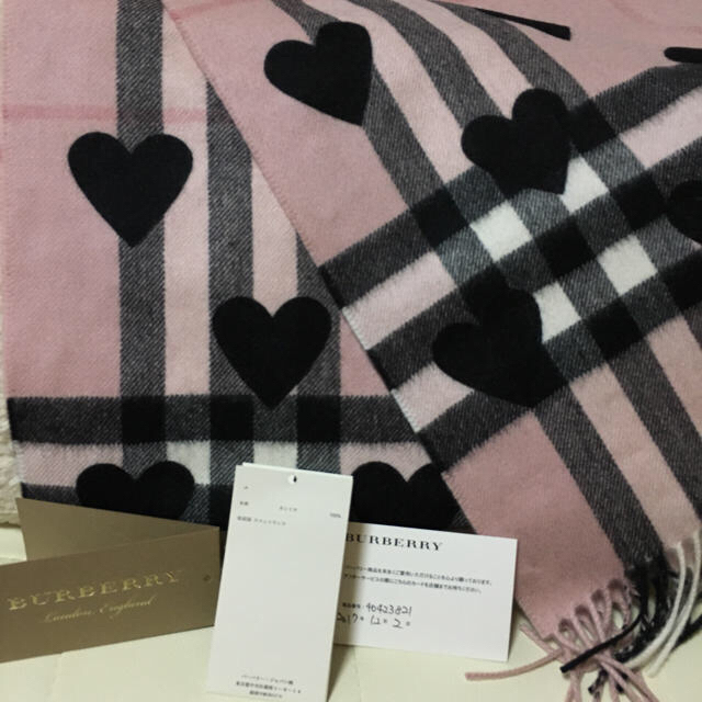 BURBERRY(バーバリー)のBURBERRY カシミアマフラーストール レディースのファッション小物(マフラー/ショール)の商品写真