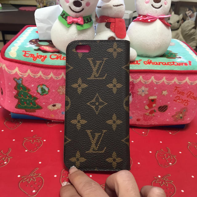 LOUIS VUITTON(ルイヴィトン)のルイ ヴィトン スマホケース ピンク色 スマホ/家電/カメラのスマホアクセサリー(iPhoneケース)の商品写真