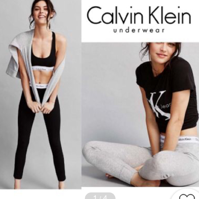 Calvin Klein(カルバンクライン)の　新品未使用 カルバンクライン レギンススパッツ 金子綾さん愛用 レディースのパンツ(その他)の商品写真