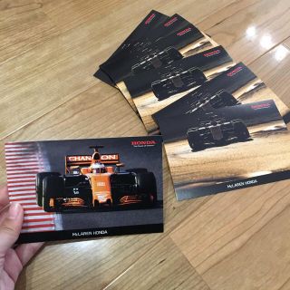 ホンダ(ホンダ)のMcLAREN HONDA マクラーレン ホンダ ポストカード(その他)