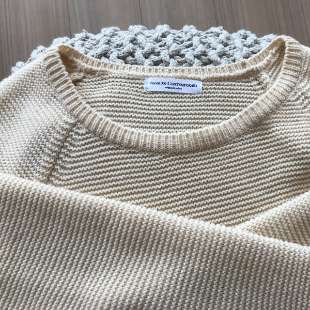 room306 CONTEMPORARY(ルームサンマルロクコンテンポラリー)のroom306contemporary  ニット midi knit tops レディースのトップス(ニット/セーター)の商品写真