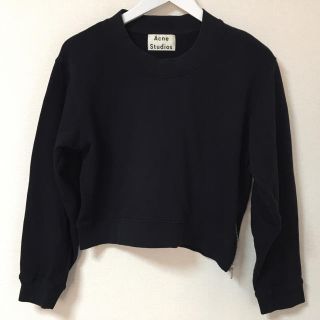 アクネ(ACNE)の☆専用☆acne サイドジップ スウェット 黒(トレーナー/スウェット)