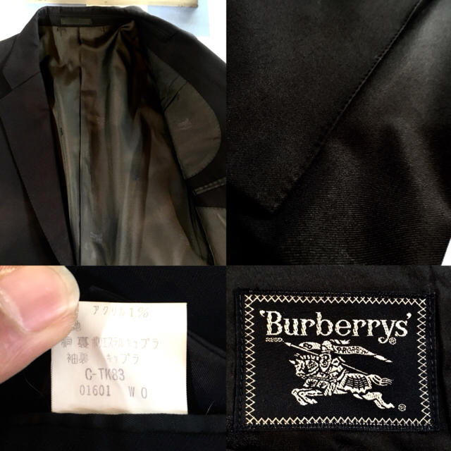 BURBERRY(バーバリー)のBurberry★テーラードジャケット★金ボタン★バーバリー★紺 メンズのジャケット/アウター(テーラードジャケット)の商品写真