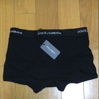 ドルチェアンドガッバーナ(DOLCE&GABBANA)の【新品未使用】ドルチェ＆ガッバーナDOLCE&GABBANAボクサーパンツ黒(その他)