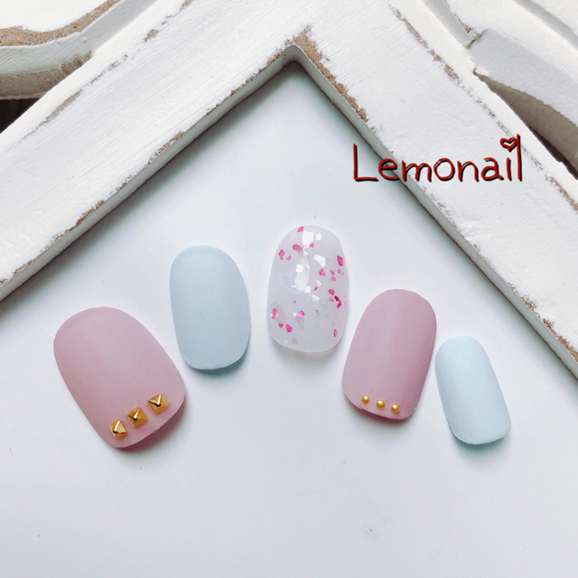 ジェルネイル ネイルチップ シェルネイル 春ネイル シンプルネイルの通販 By ネイルチップ販売 Lemonail S Shop ラクマ