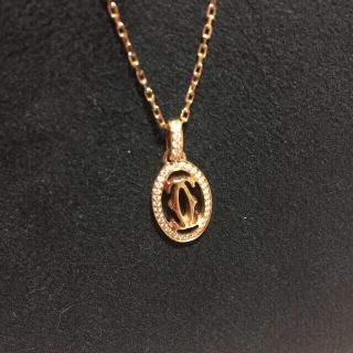 ダイヤ ネックレス カルティエ♡Cartier♡ ピンクゴールド 正規品(ネックレス)