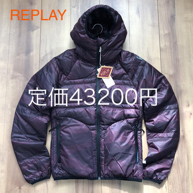 REPLAY  リプレイ　ダウン　美品