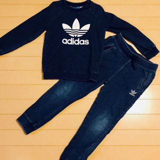 アディダス(adidas)のadidas originals デニム上下 120(その他)