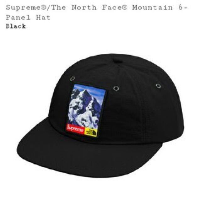 最安値 Supreme THE NORTH FACE キャップ 黒メンズ