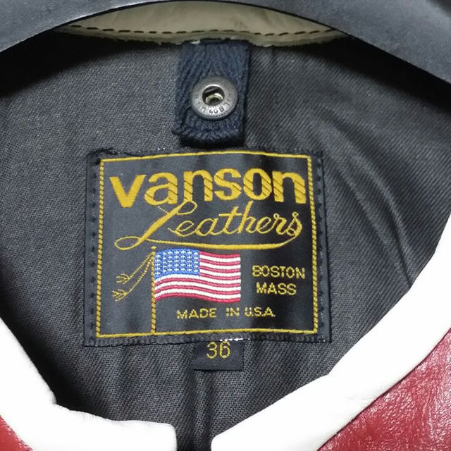 VANSON(バンソン)のバンソンワンスター メンズのジャケット/アウター(ライダースジャケット)の商品写真