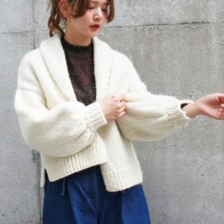 ドットアンドストライプスチャイルドウーマン(Dot&Stripes CHILDWOMAN)のCHILD WOMAN チャイルドウーマン ニットカーディガン(カーディガン)