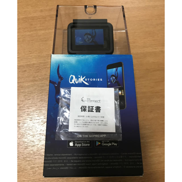 GoPro(ゴープロ)のtakuya様専用★【新品】GoPro hero6 スマホ/家電/カメラのカメラ(ビデオカメラ)の商品写真