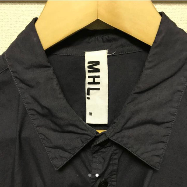 MARGARET HOWELL(マーガレットハウエル)のMHL 長袖シャツ ダークグレー メンズのトップス(シャツ)の商品写真