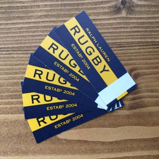 ラルフローレン(Ralph Lauren)のRUGBY ラルフローレン 非売品ステッカー 5枚セット(その他)