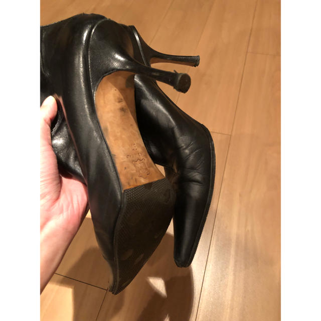 Jimmy choo ジミーチュウ ミドル丈 ショート丈 黒 37 3