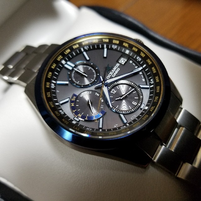 予約】 CASIO なかむー オシアナス t2600g - 腕時計(アナログ