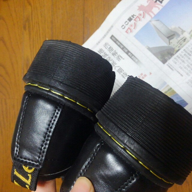 ドクターマーチン風 ブーツ レディースの靴/シューズ(ローファー/革靴)の商品写真