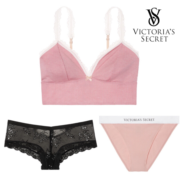 Victoria's Secret(ヴィクトリアズシークレット)の[テゴ様専用♡]VSラッフル袖Tシャツ(ANGEL) レディースのトップス(Tシャツ(半袖/袖なし))の商品写真