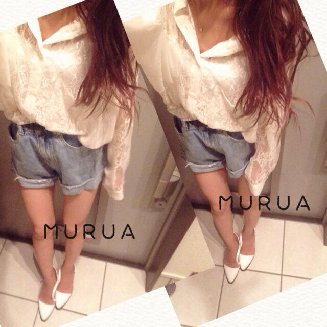 MURUA(ムルーア)のMURUA♡ レースブラウスSH レディースのトップス(シャツ/ブラウス(長袖/七分))の商品写真