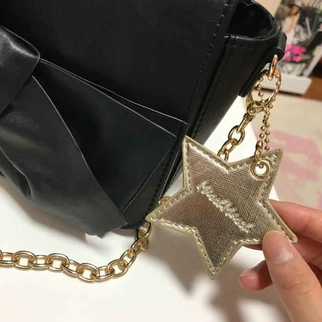 MISCH MASCH(ミッシュマッシュ)のリボンチェーンバッグ♡ レディースのバッグ(ショルダーバッグ)の商品写真